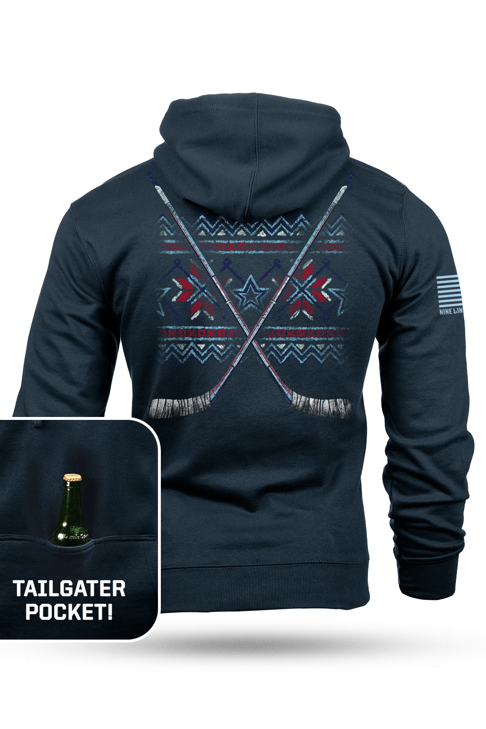 Hockey Knit - Tailgater Hoodie