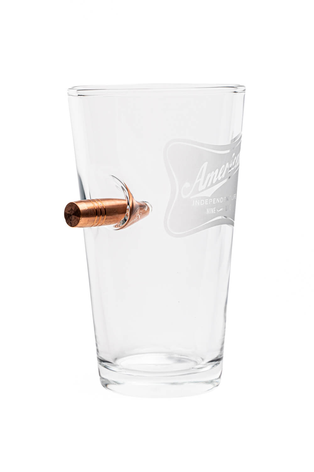 American Independent Life 50Cal Pint Glass