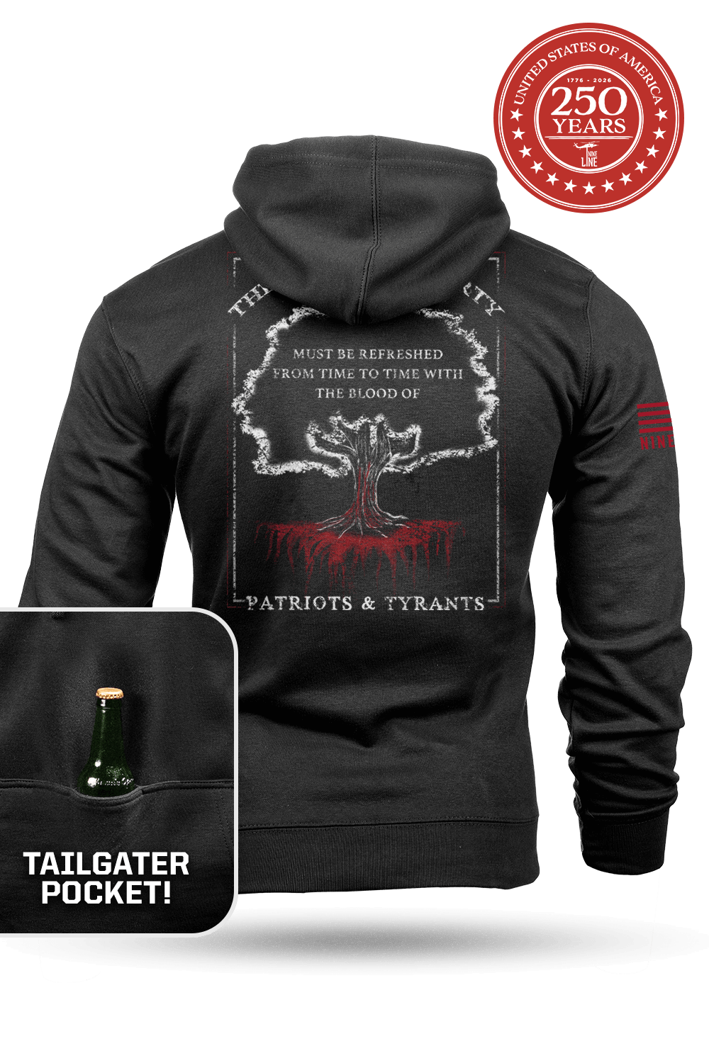 Tree of Liberty - Tailgater Hoodie