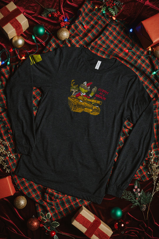 Cuddly as a Grenade - Long-Sleeve Shirt