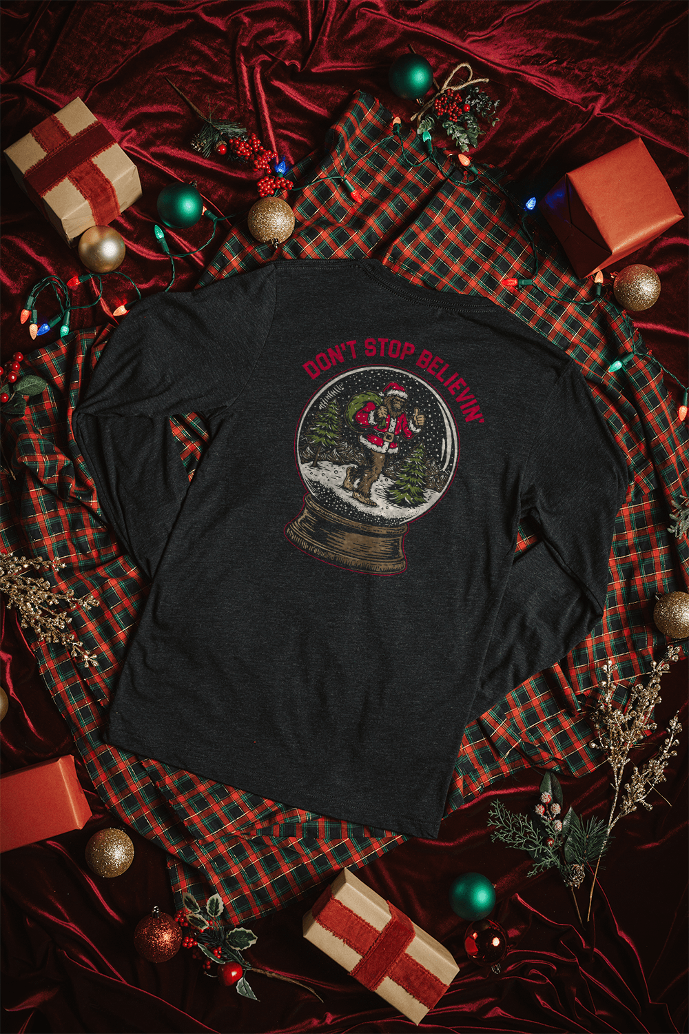 Santa Squatch - Long-Sleeve Shirt