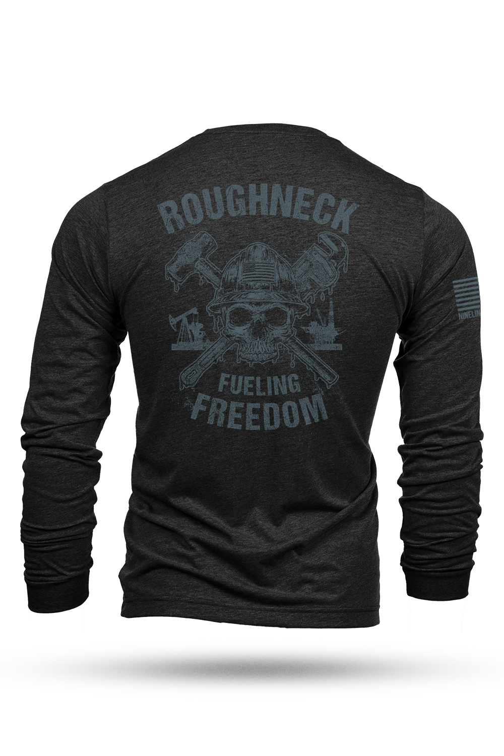 Oil Rig / Americana - Long-Sleeve Shirt