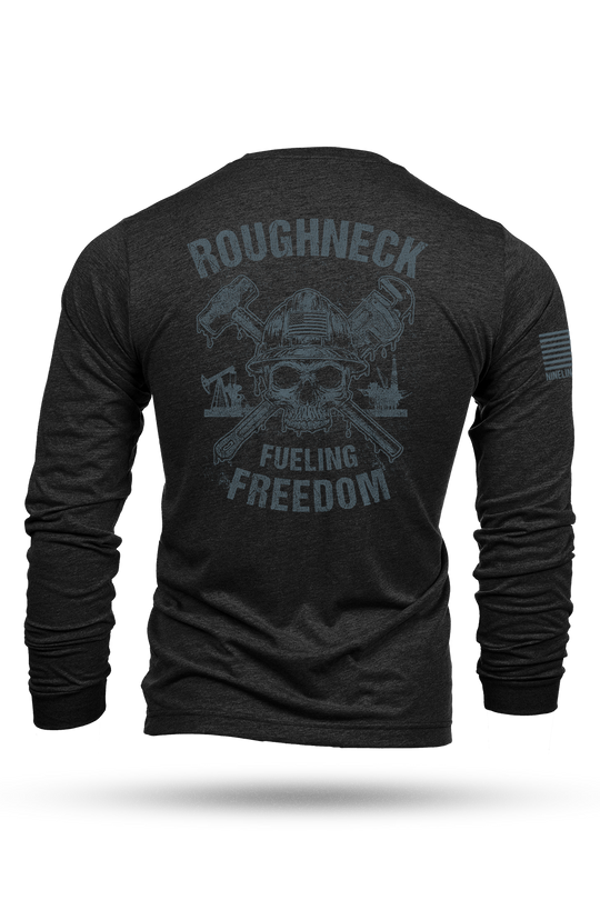Oil Rig / Americana - Long-Sleeve Shirt