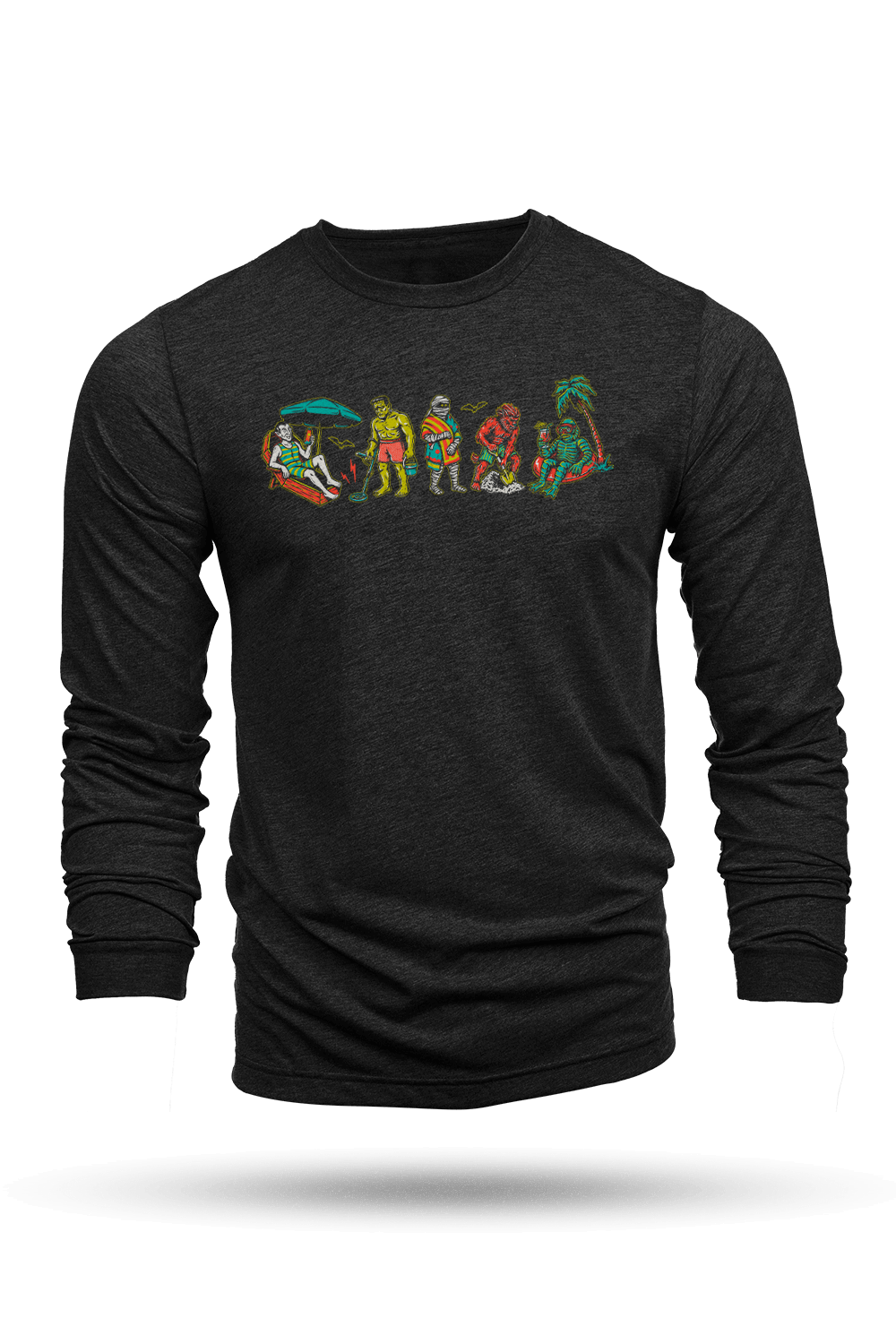 Monster Beach - Long-Sleeve Shirt