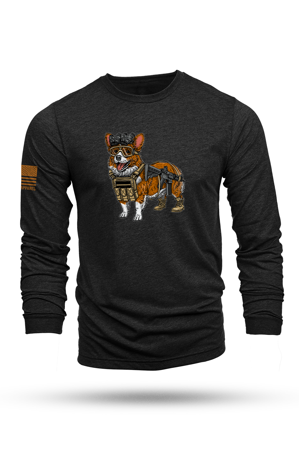 Tactical Corgi - Long-Sleeve Shirt