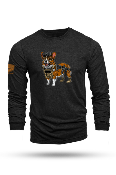 Tactical Corgi - Long-Sleeve Shirt