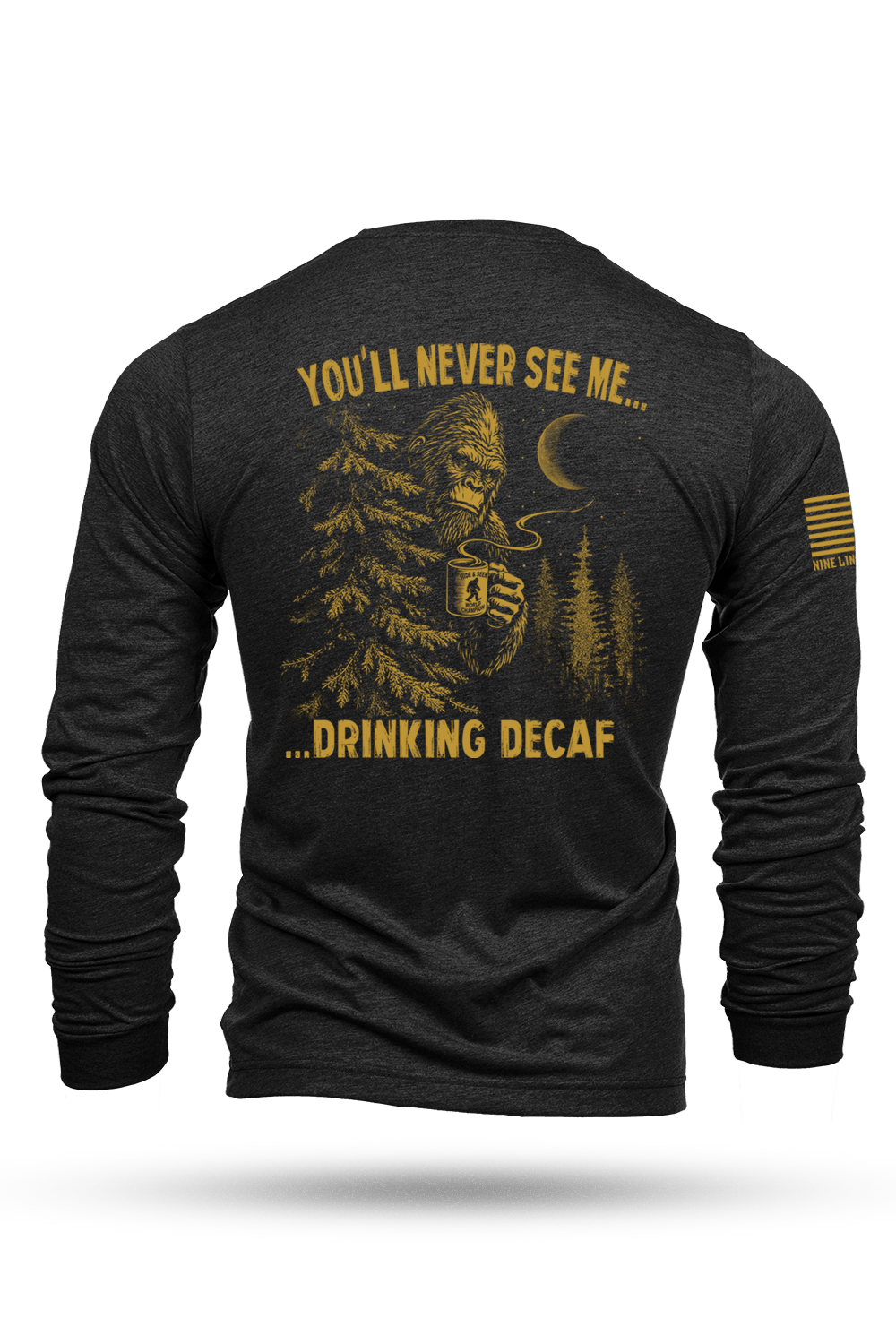 Decaf Squatch - Long-Sleeve Shirt