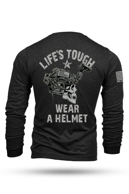 Wear a Helmet - Long-Sleeve Shirt
