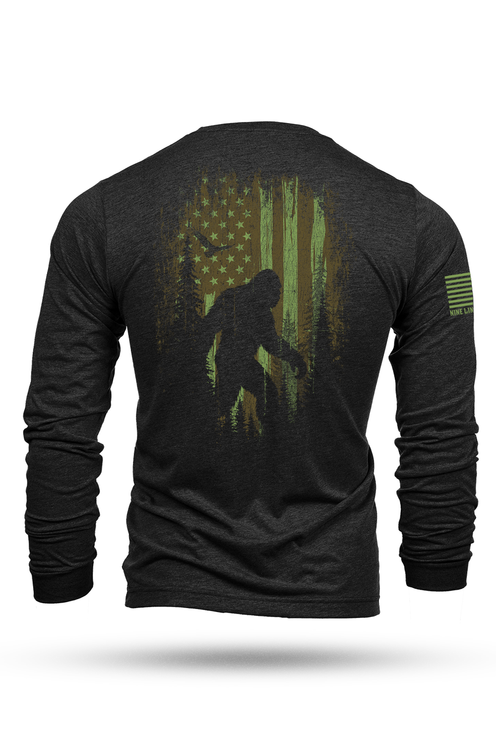 Squatch Flag - Long-Sleeve Shirt