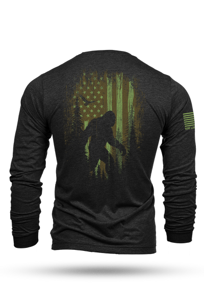 Squatch Flag - Long-Sleeve Shirt