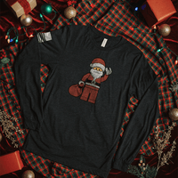 Block Santa - Long-Sleeve Shirt