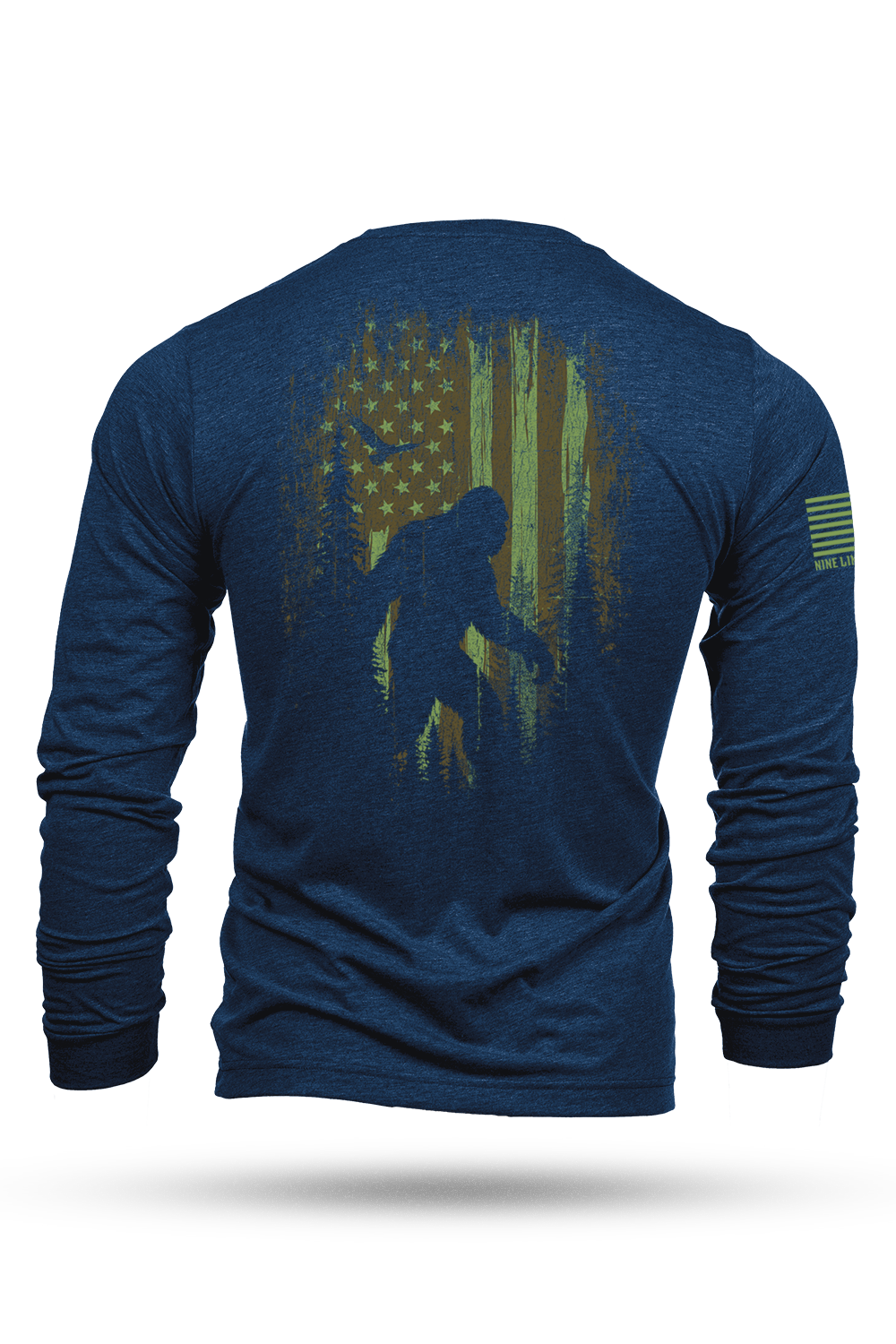 Squatch Flag - Long-Sleeve Shirt