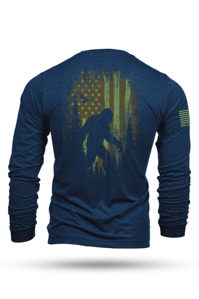 Squatch Flag - Long-Sleeve Shirt