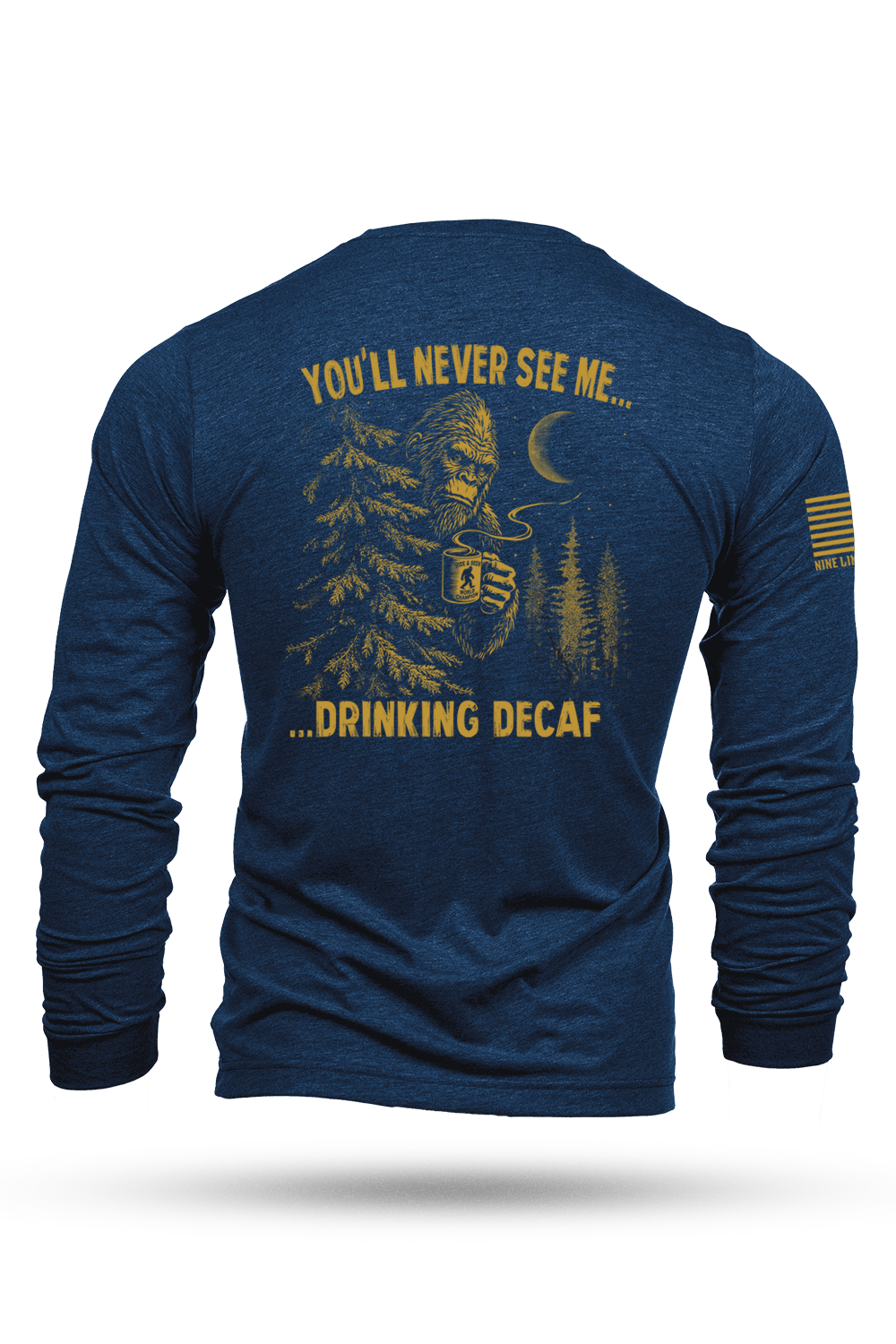 Decaf Squatch - Long-Sleeve Shirt