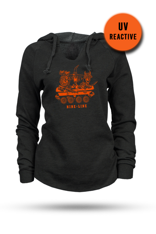 Tactical Nightmare - UV Reactive Women's Hoodie
