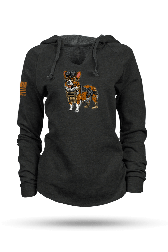 Tactical Corgi - Women's Hoodie