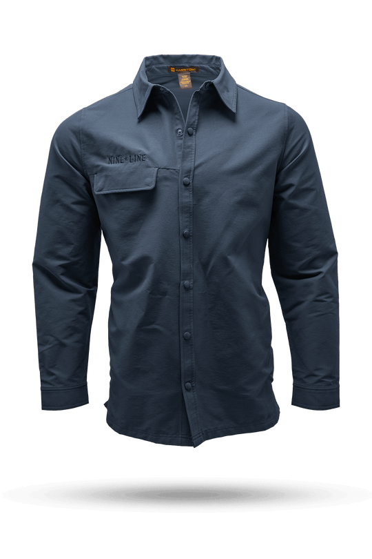 Men's Twill Overshirt Jacket