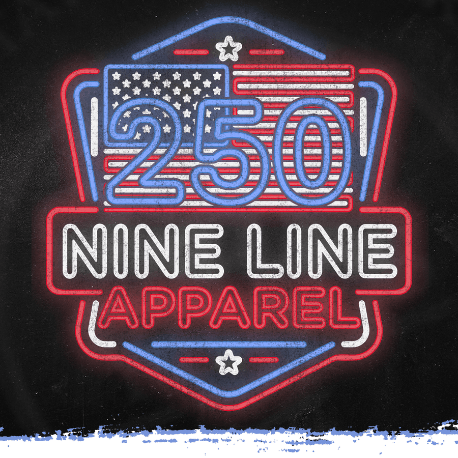 250TH NINE LINE NEON