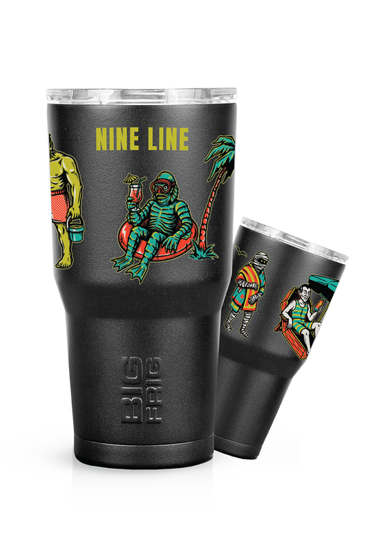 Monster Beach - Big Frig Tumbler