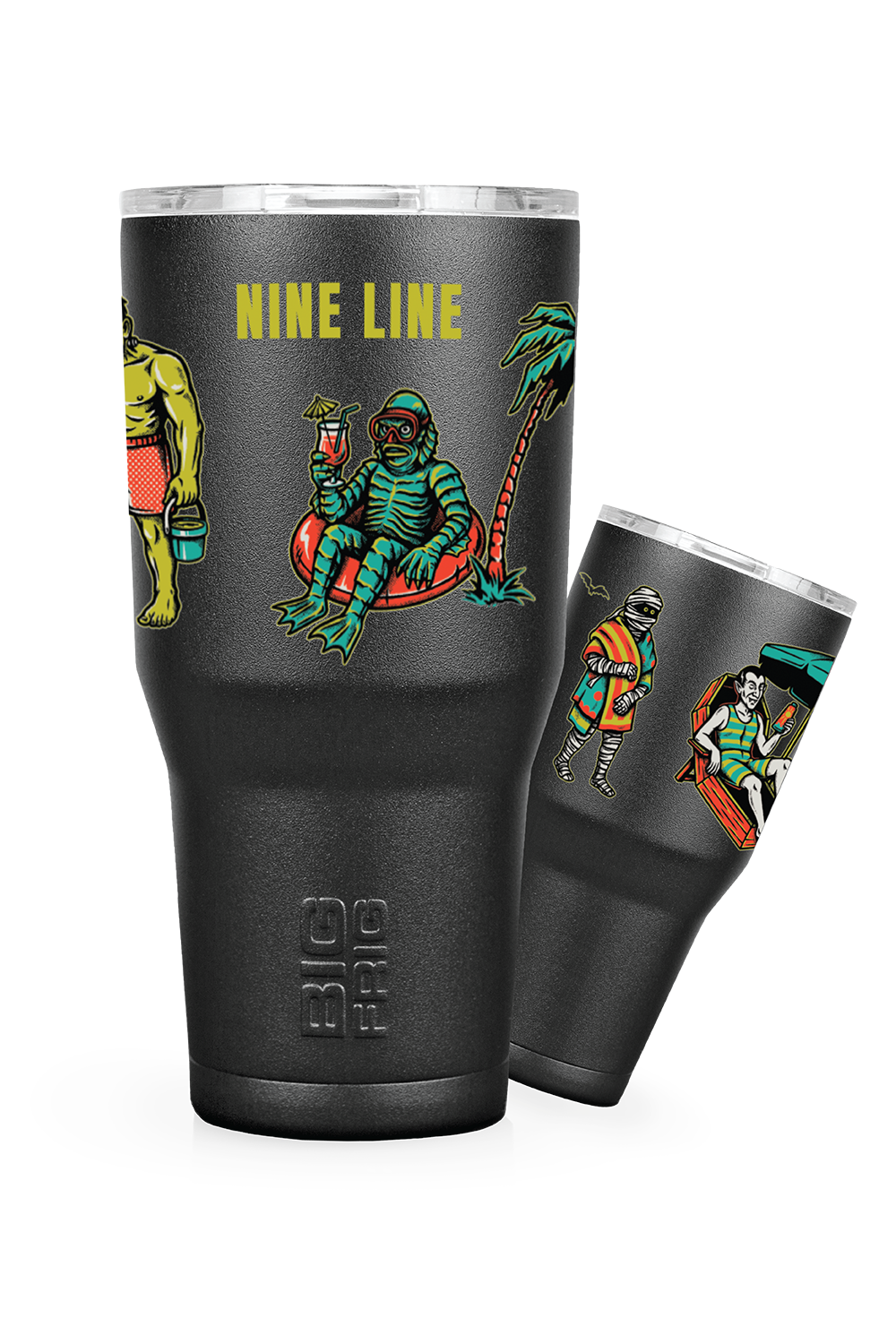Monster Beach - Big Frig Tumbler