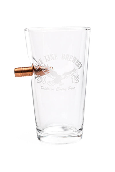 Nine Line Brewery 50Cal Pint Glass