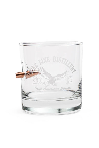Nine Line Distillery Whiskey Glass