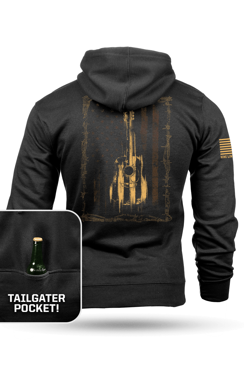 Ragged Ol Flag - Tailgater Hoodie