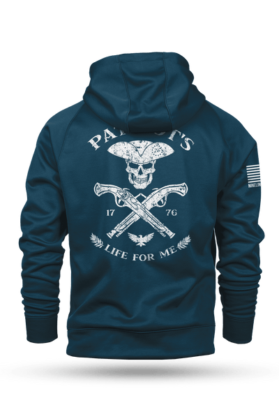 Raglan Tailgater Hoodie - Patriots Life For Me