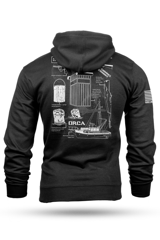 Shark Hunter Schematic - Hoodie