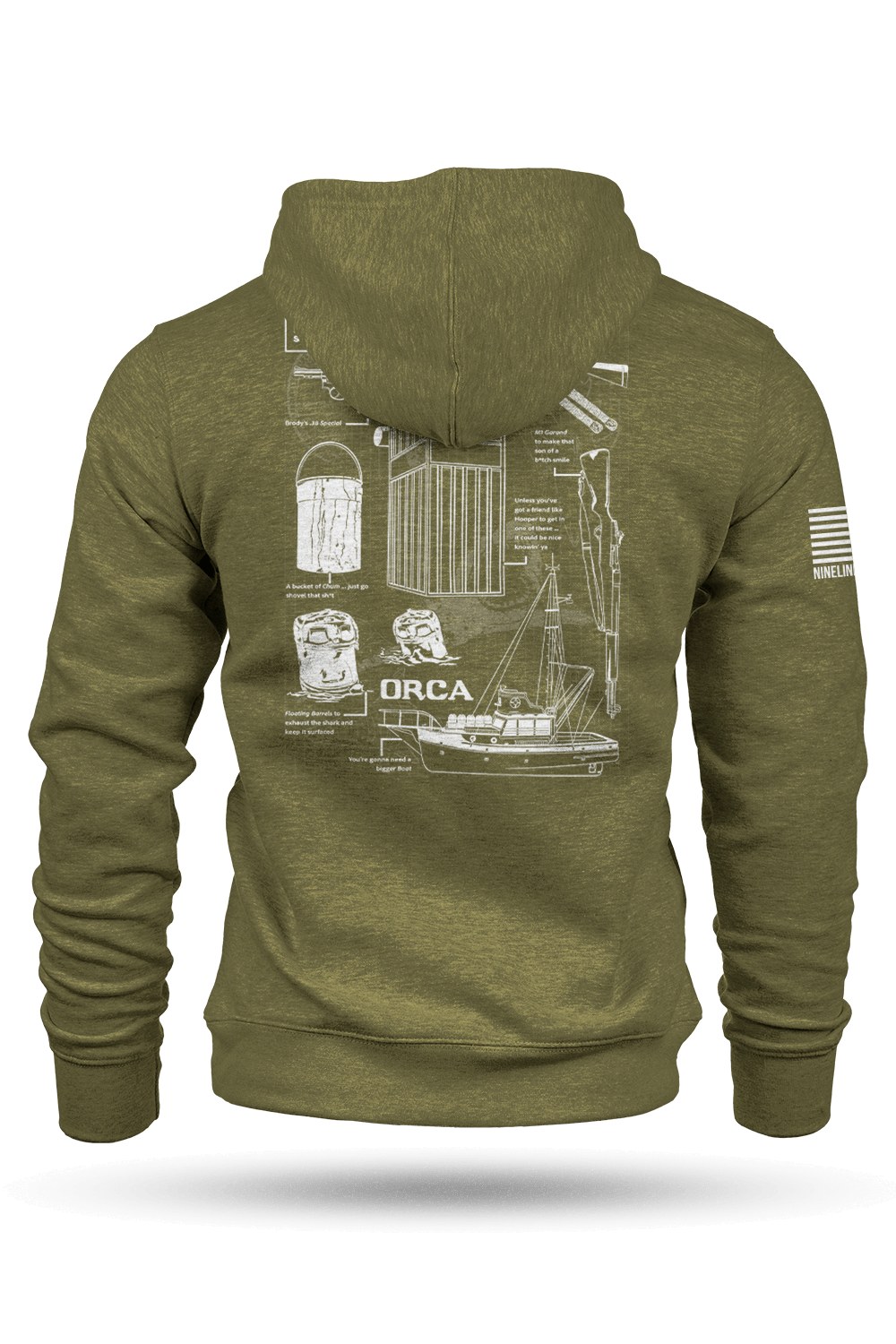 Shark Hunter Schematic - Hoodie