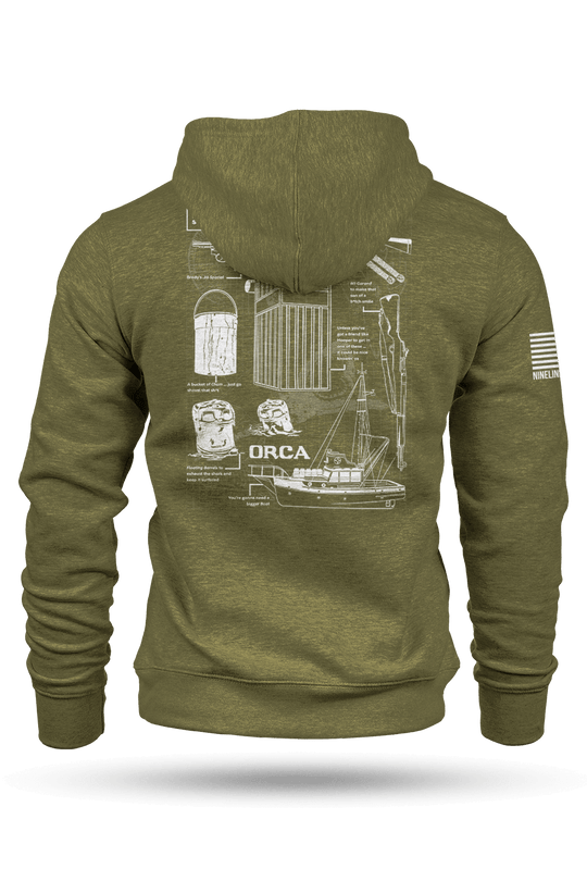 Shark Hunter Schematic - Hoodie