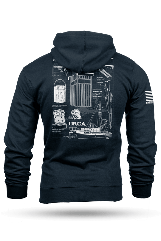 Shark Hunter Schematic - Hoodie