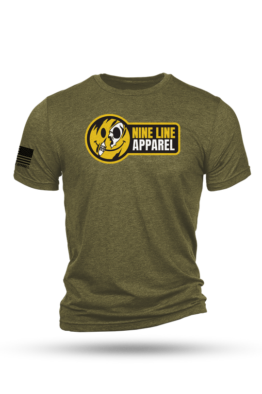 Smiley Skull - T-Shirt