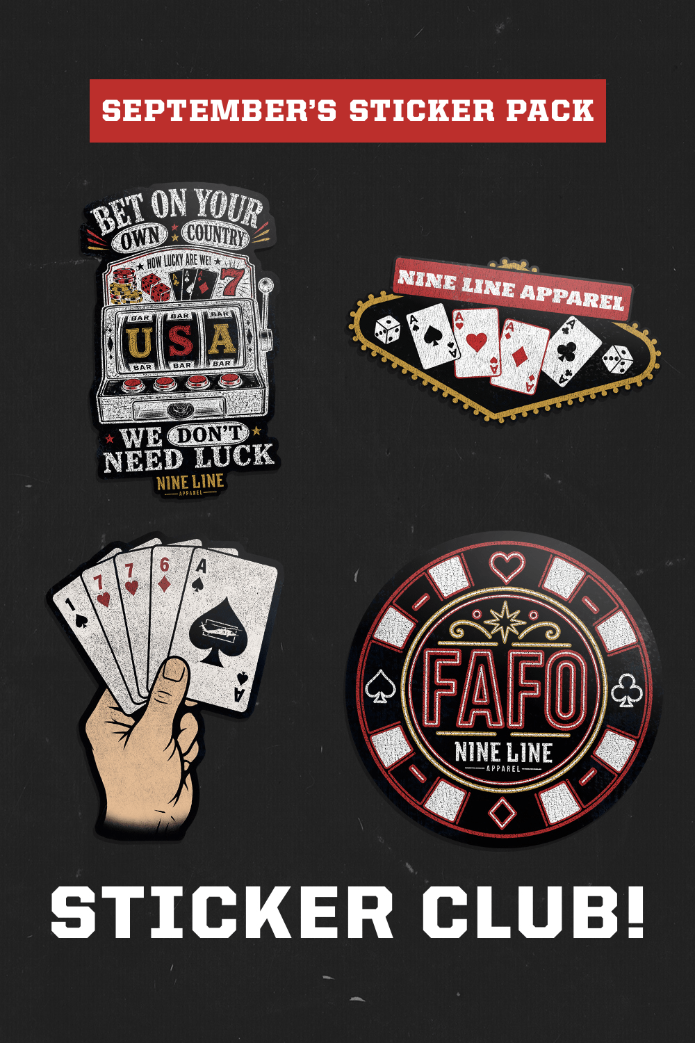Sticker Club - Monthly Sticker Pack