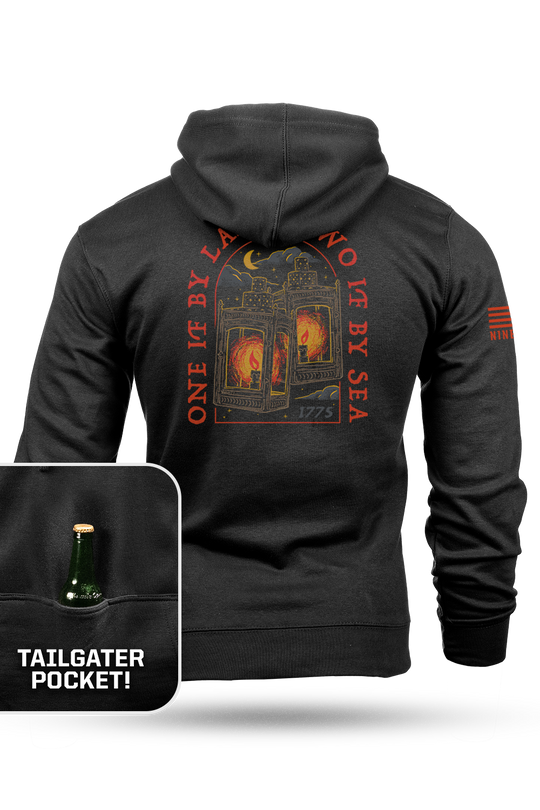 One if by Land, Two if by Sea - Tailgater Hoodie