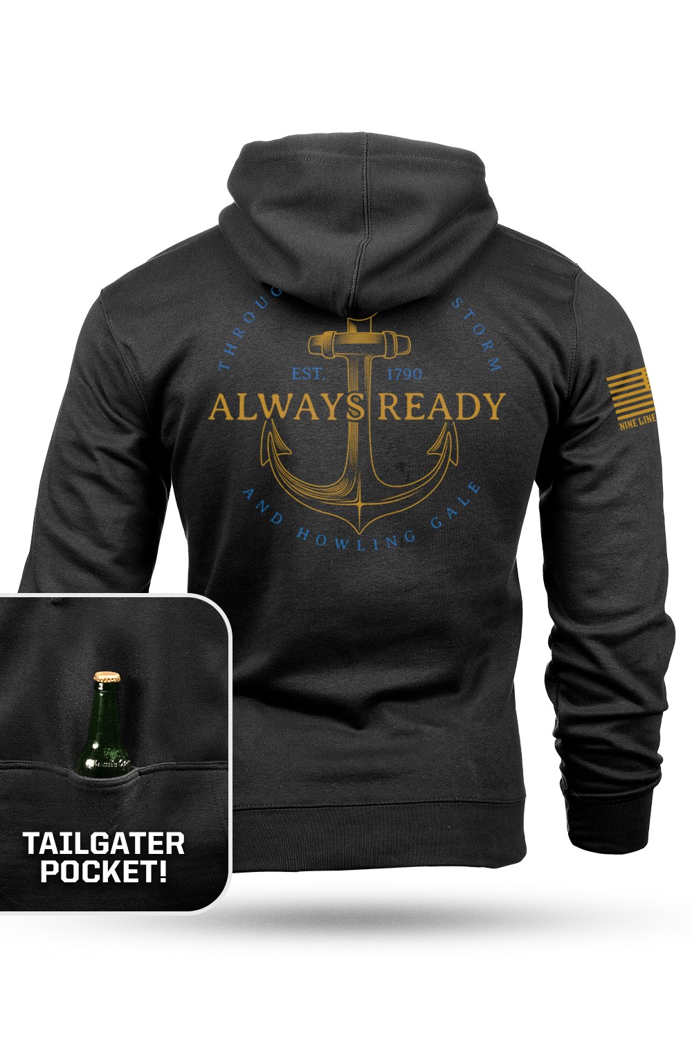 Coast Guard Birthday - Tailgater Hoodie