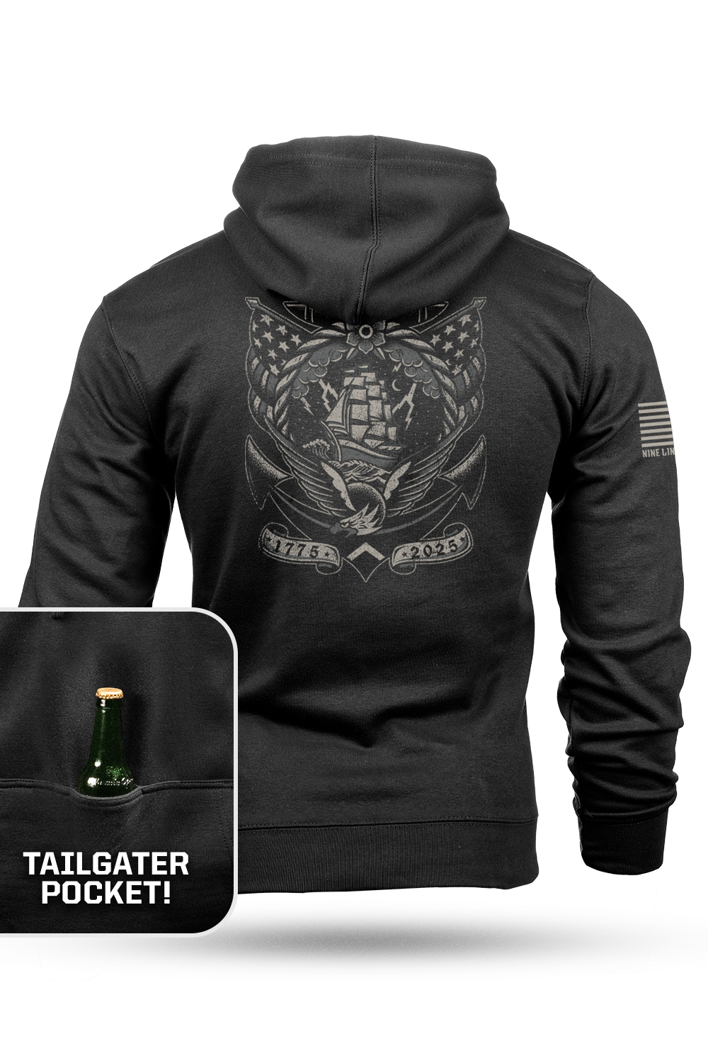 Rough Seas 250th - Tailgater Hoodie