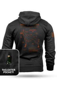 Doberman Schematic - Tailgater Hoodie