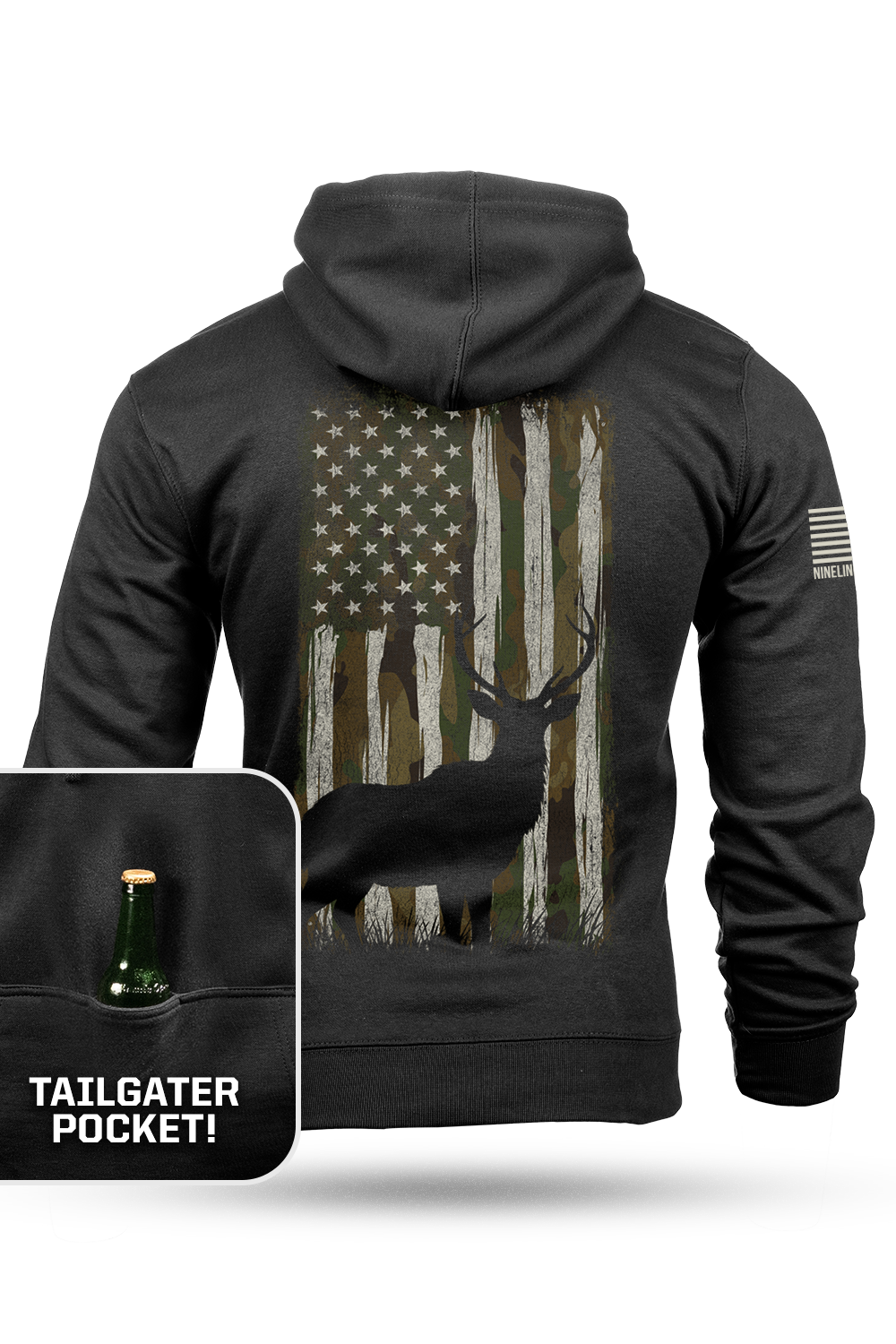 Camo Buck - Tailgater Hoodie