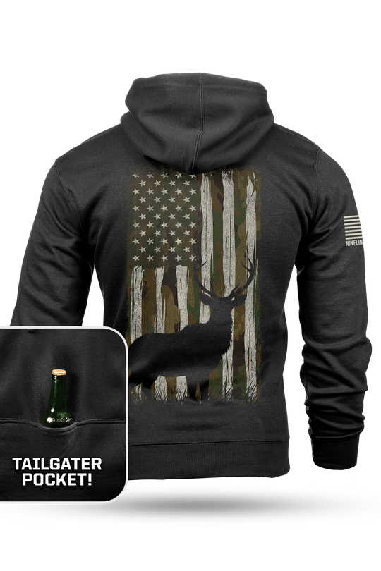Camo Buck - Tailgater Hoodie
