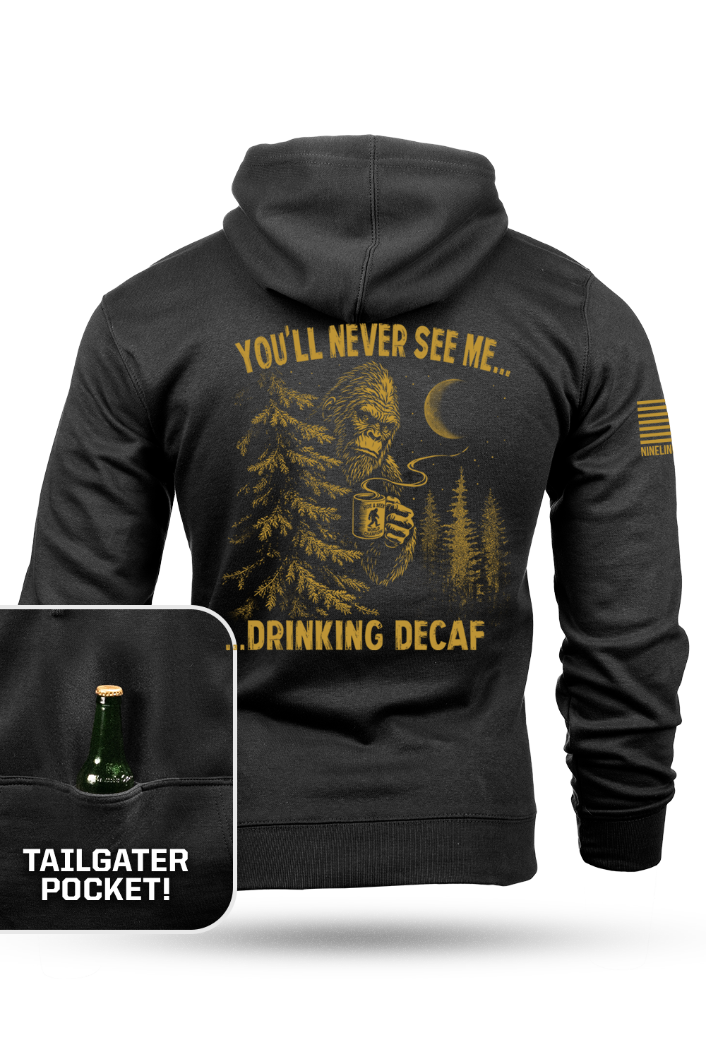 Decaf Squatch - Tailgater Hoodie