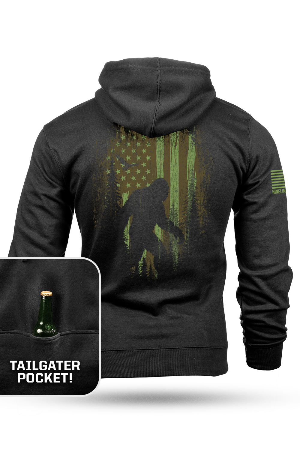 Squatch Flag - Tailgater Hoodie