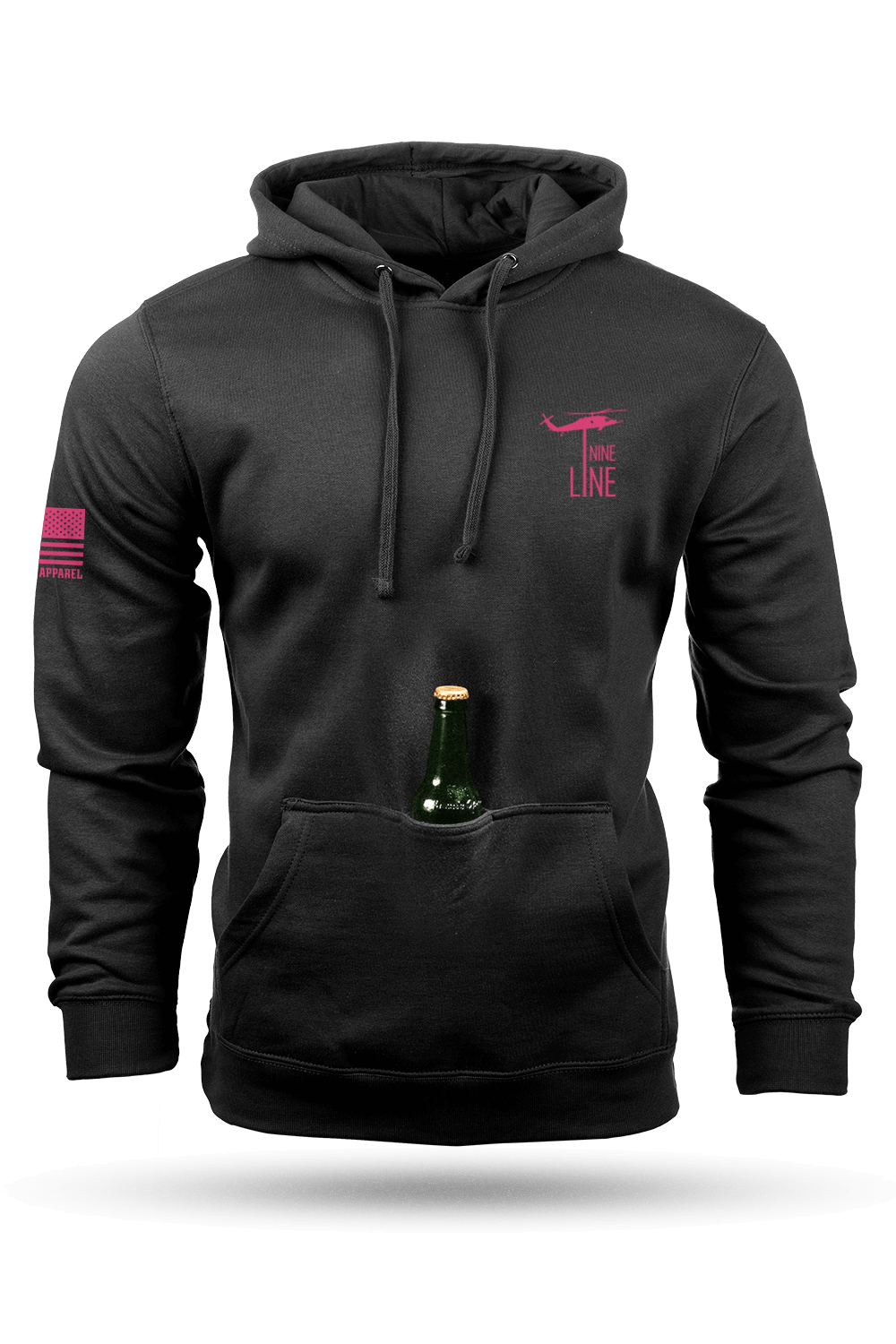Breast Cancer Ribbon Flag 2025 - Tailgater Hoodie