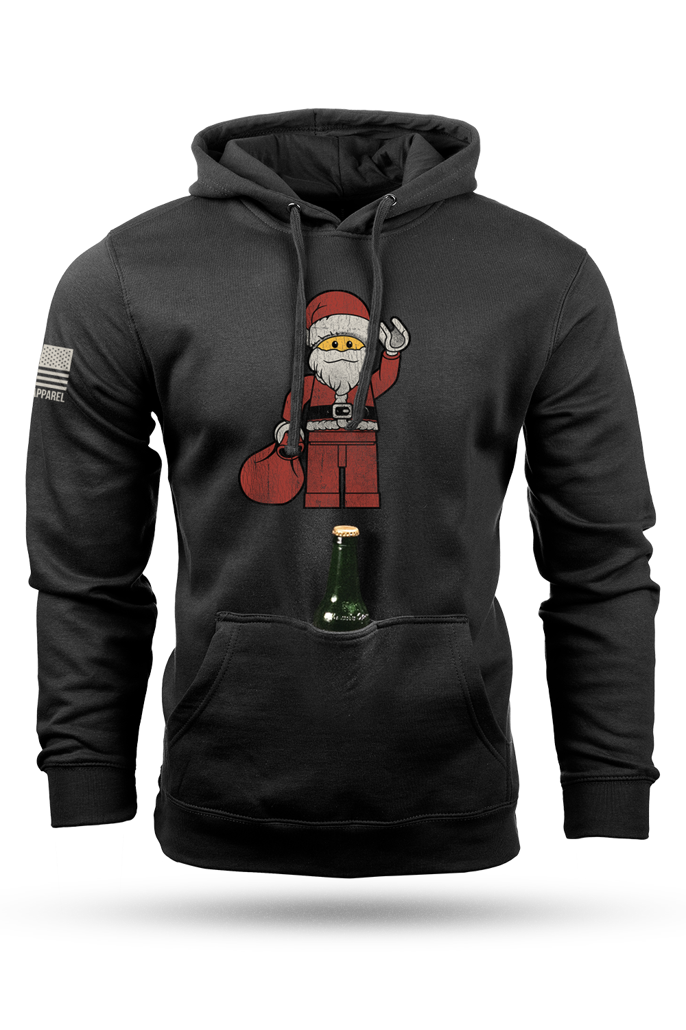 Block Santa - Tailgater Hoodie