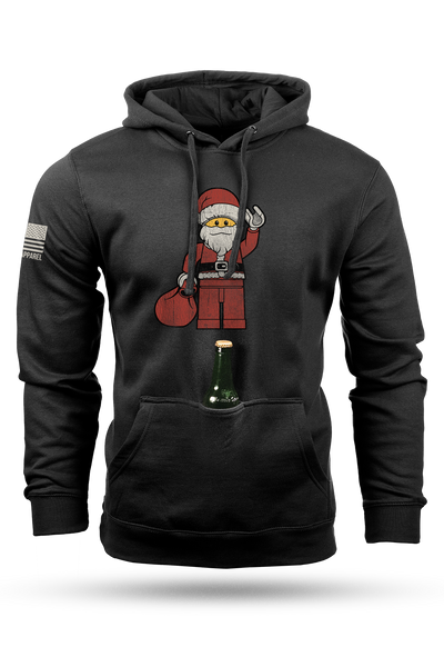 Block Santa - Tailgater Hoodie