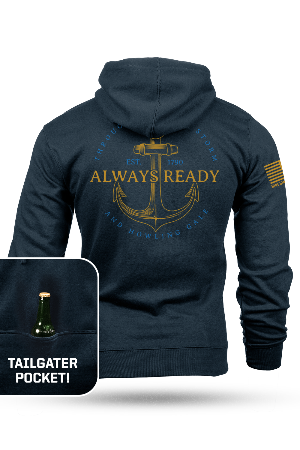 Coast Guard Birthday - Tailgater Hoodie