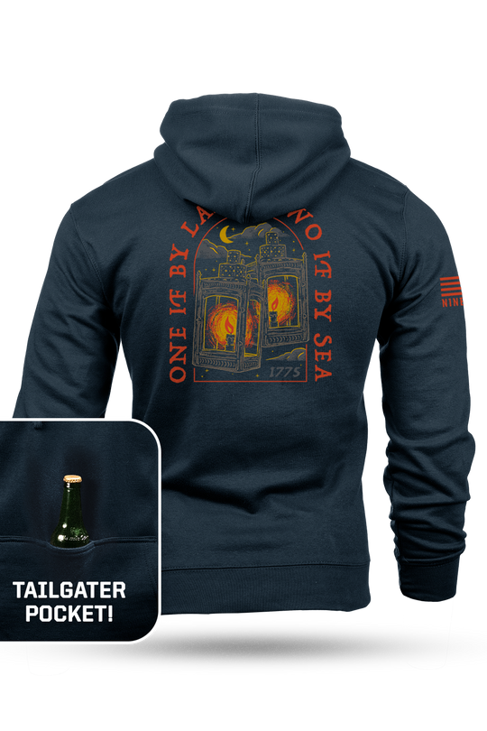 One if by Land, Two if by Sea - Tailgater Hoodie