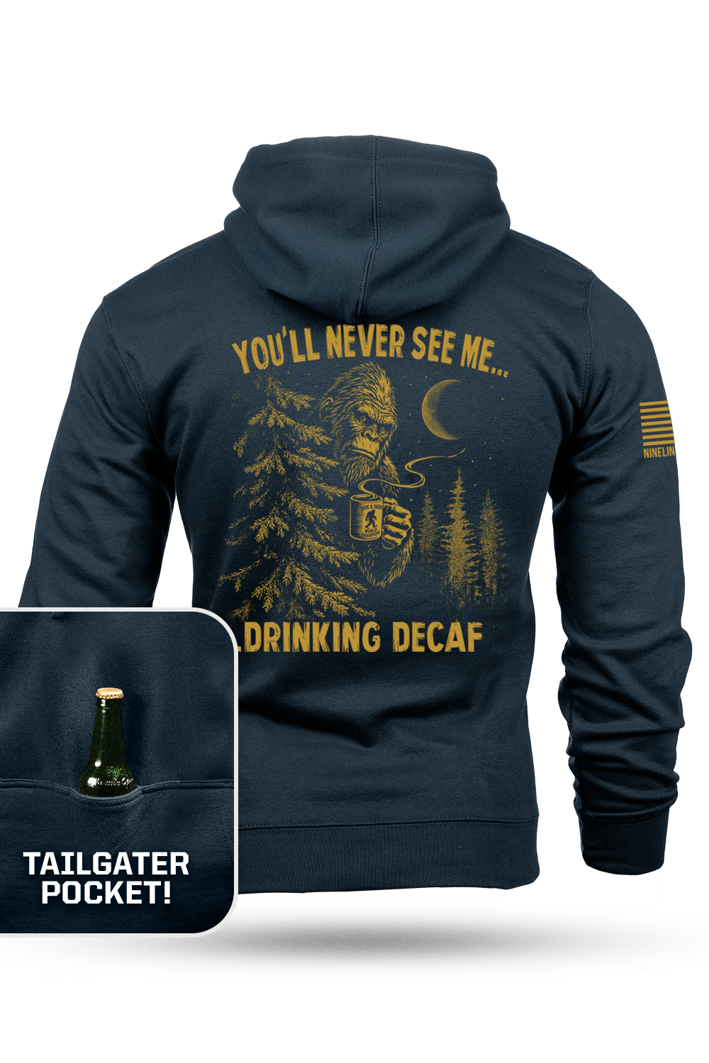 Decaf Squatch - Tailgater Hoodie