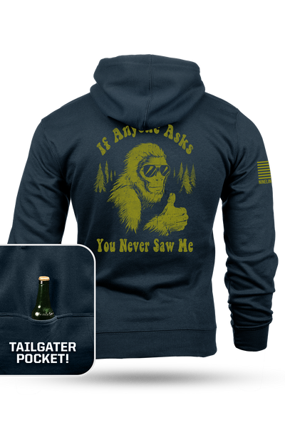 Never Saw Me - Tailgater Hoodie