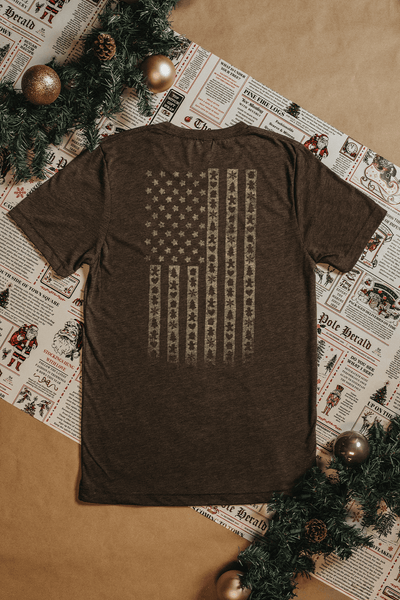 Gingerbread Flag - T-Shirt